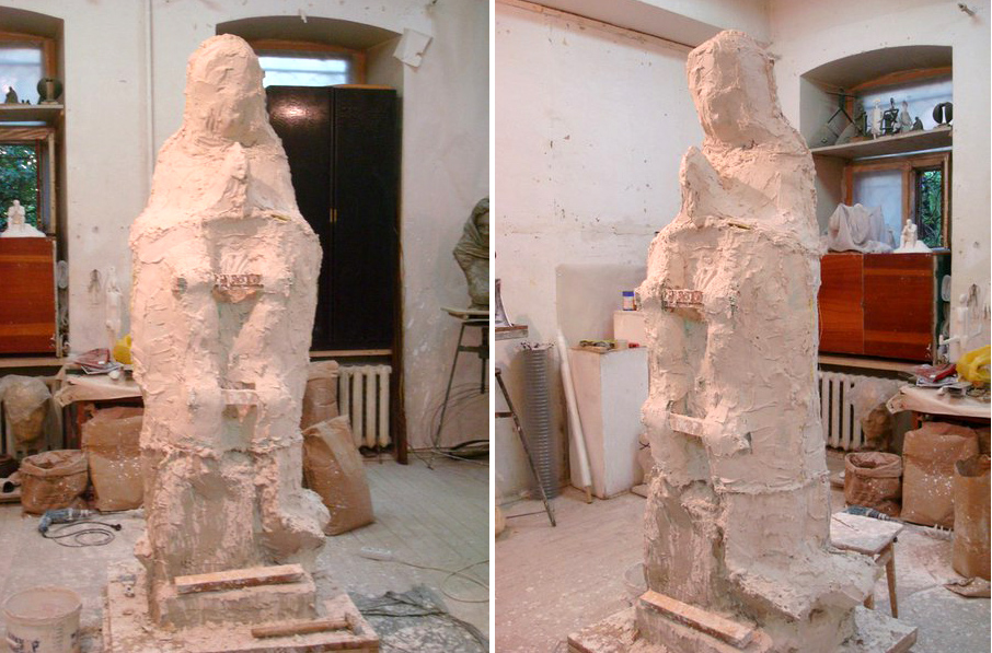 Sculpture of the Mother of God